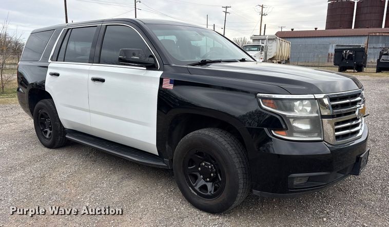 image for item ES8573 2020 Chevrolet Tahoe Police SUV