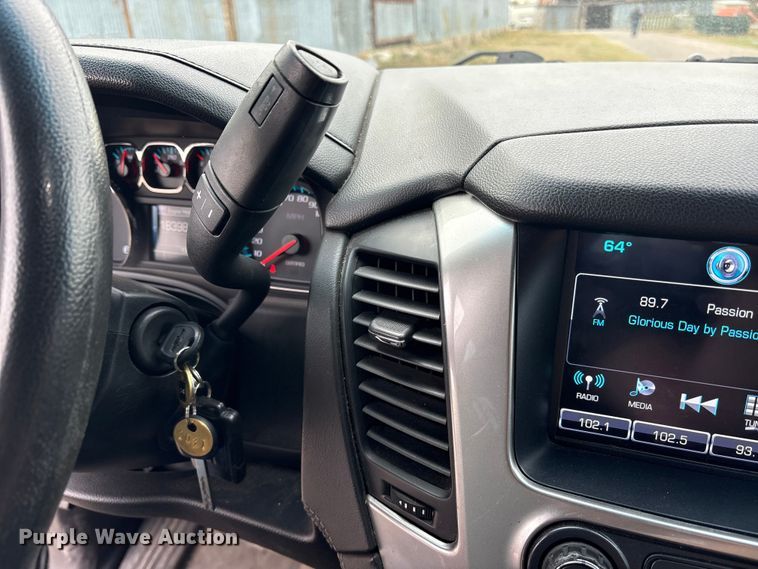 image for item ES8573 2020 Chevrolet Tahoe Police SUV