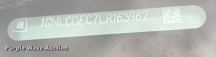 image for item ES8573 2020 Chevrolet Tahoe Police SUV