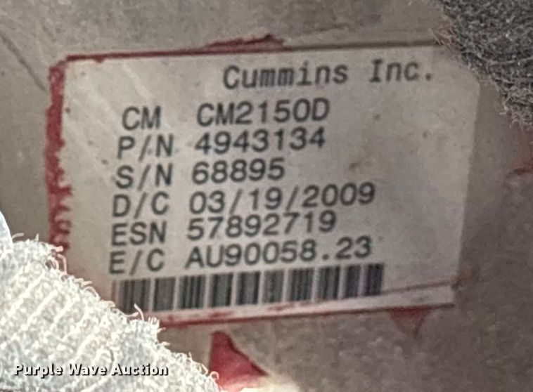 image for item ES8580 2009 Ford F750 Super Duty dump truck