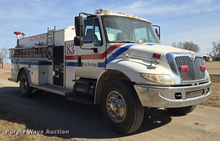 image for item ET1279 2002 International MA035 pumper fire truck