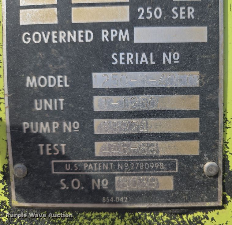 image for item ET1279 2002 International MA035 pumper fire truck