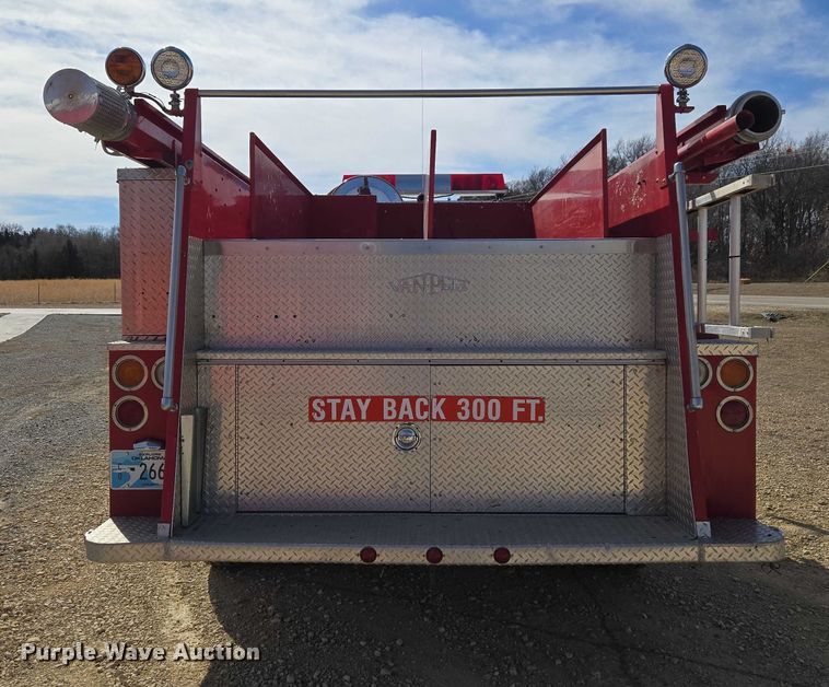 image for item ET1280 1978 GMC 6500 fire truck