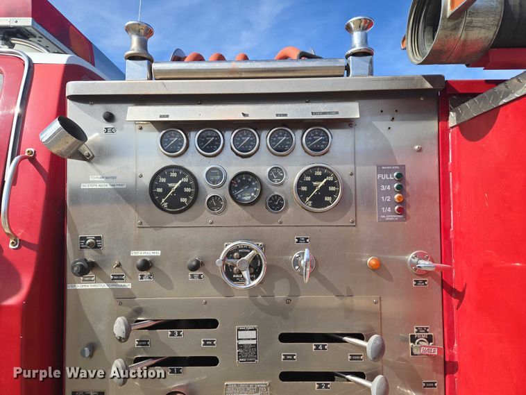 image for item ET1280 1978 GMC 6500 fire truck
