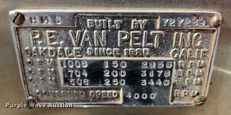 image for item ET1280 1978 GMC 6500 fire truck