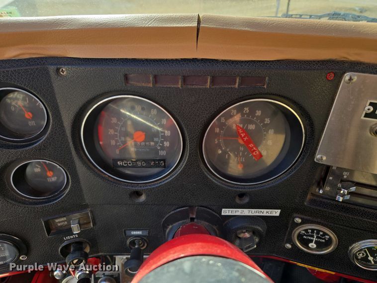 image for item ET1280 1978 GMC 6500 fire truck