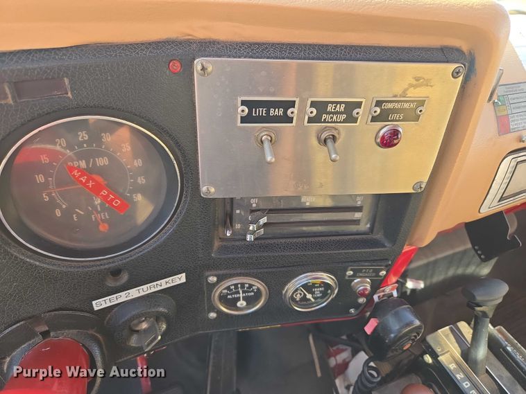 image for item ET1280 1978 GMC 6500 fire truck