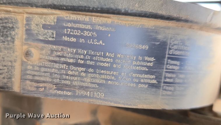 image for item ET1289 1995 Freightliner FL70 water truck