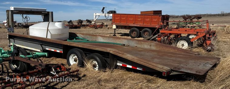 image for item ET1502 1999 Trailmann Tilt-eez tilt deck equipment trailer