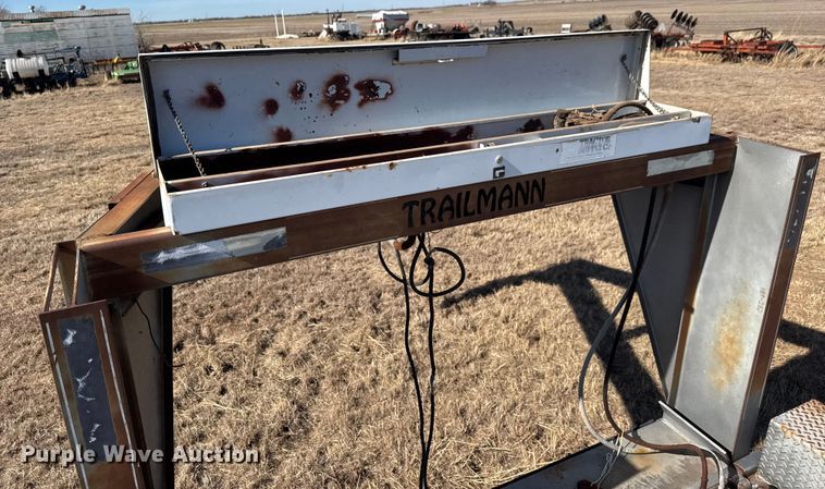 image for item ET1502 1999 Trailmann Tilt-eez tilt deck equipment trailer