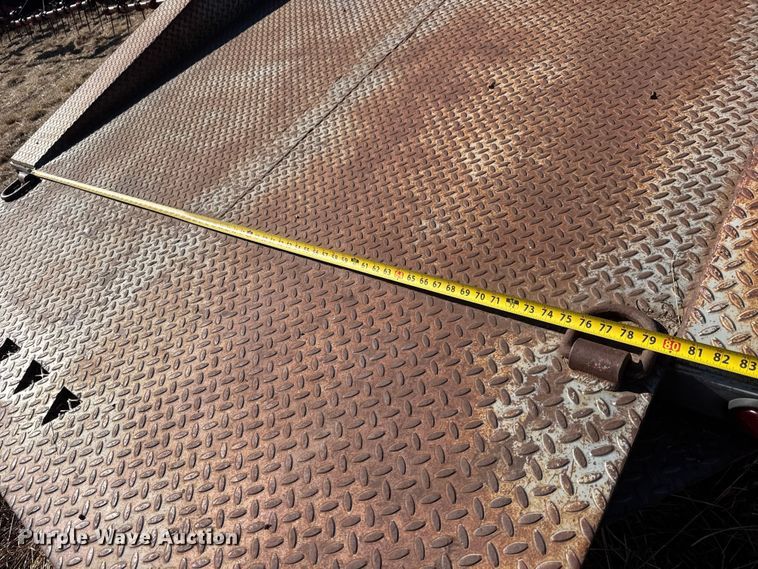 image for item ET1502 1999 Trailmann Tilt-eez tilt deck equipment trailer