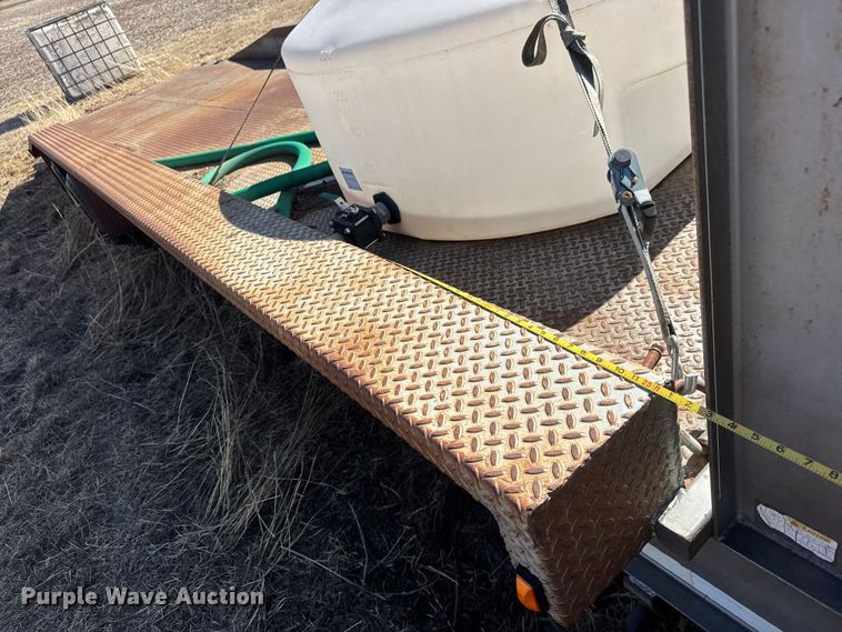 image for item ET1502 1999 Trailmann Tilt-eez tilt deck equipment trailer