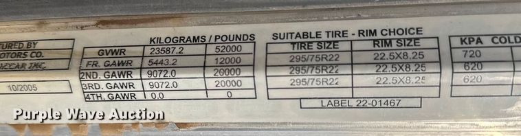 image for item ET1533 2006 Peterbilt 379 Semi truck