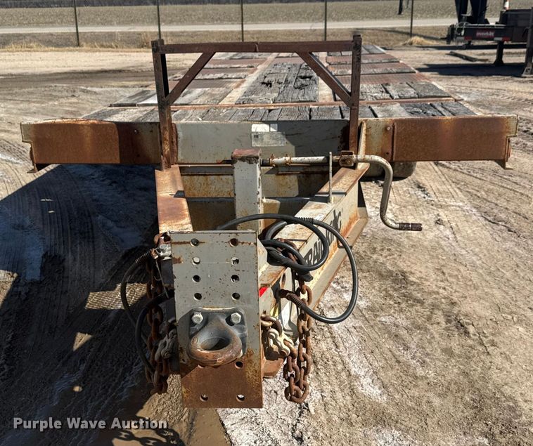 image for item ET1542 2005 Trail King TKT50 tilt deck equipment trailer