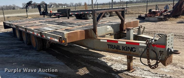 image for item ET1542 2005 Trail King TKT50 tilt deck equipment trailer