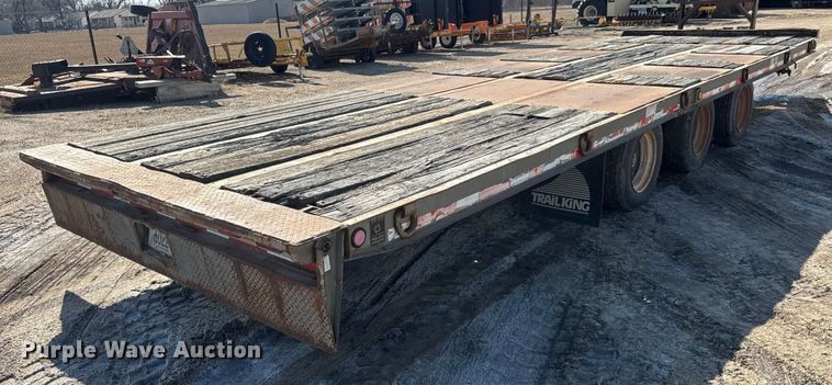 image for item ET1542 2005 Trail King TKT50 tilt deck equipment trailer