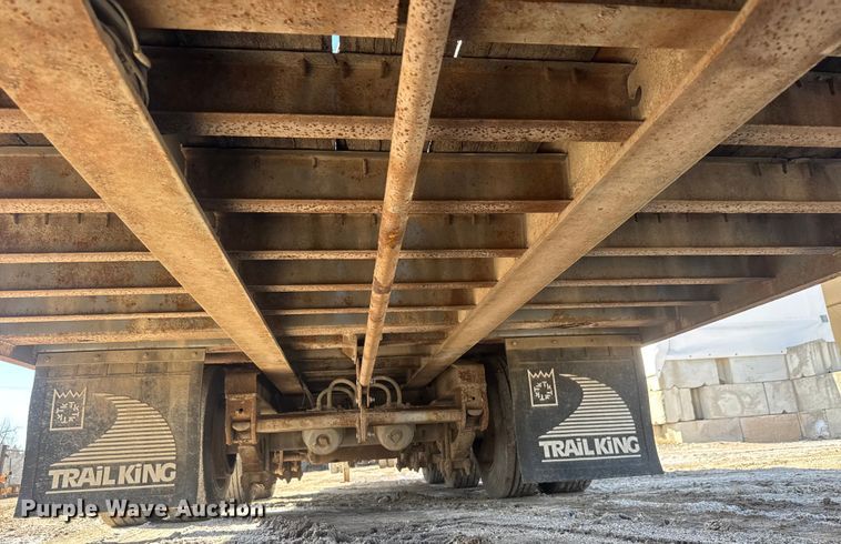 image for item ET1542 2005 Trail King TKT50 tilt deck equipment trailer