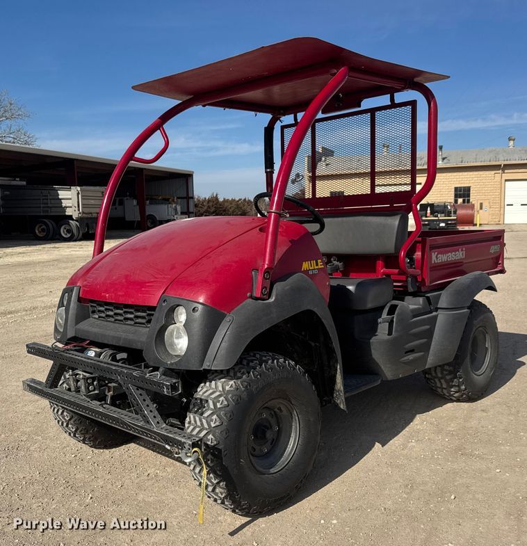 image for item ET1544 2007 Kawasaki Mule 610 KAF400A utility vehicle