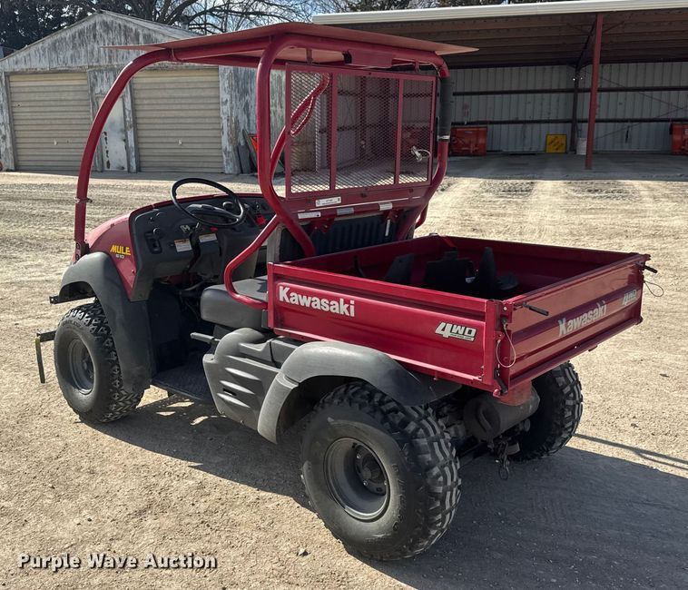 image for item ET1544 2007 Kawasaki Mule 610 KAF400A utility vehicle