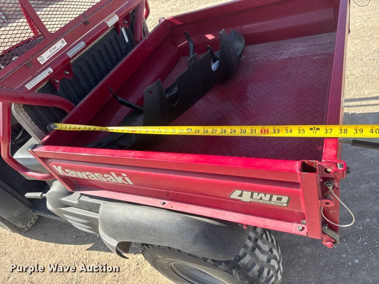 image for item ET1544 2007 Kawasaki Mule 610 KAF400A utility vehicle