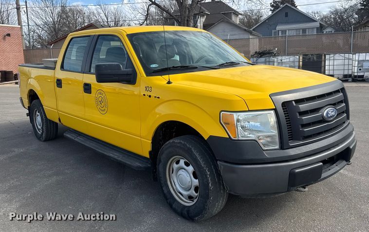 image for item ET1546 2010 Ford F150 Crew Cab pickup truck