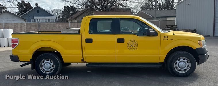 image for item ET1546 2010 Ford F150 Crew Cab pickup truck