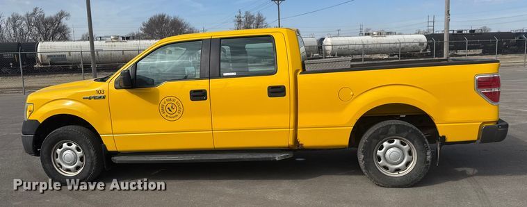 image for item ET1546 2010 Ford F150 Crew Cab pickup truck