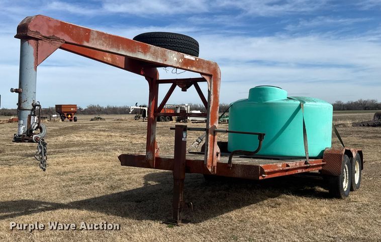 image for item ET1549 1977 Shop built equipment trailer
