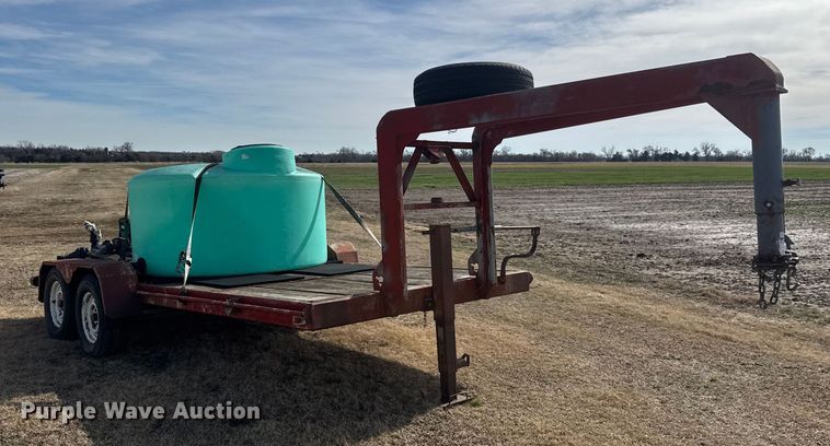 image for item ET1549 1977 Shop built equipment trailer