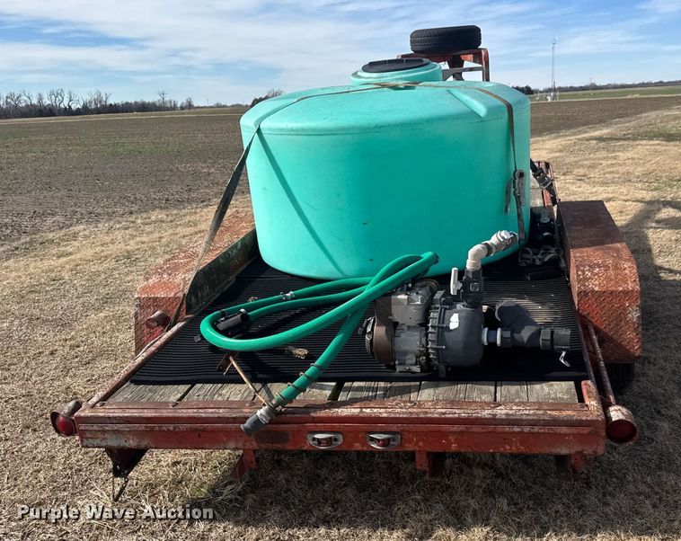 image for item ET1549 1977 Shop built equipment trailer