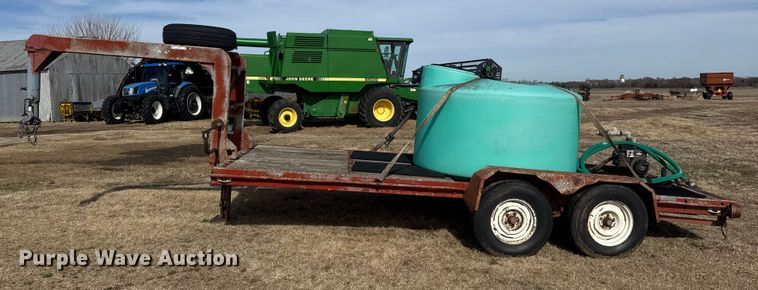 image for item ET1549 1977 Shop built equipment trailer