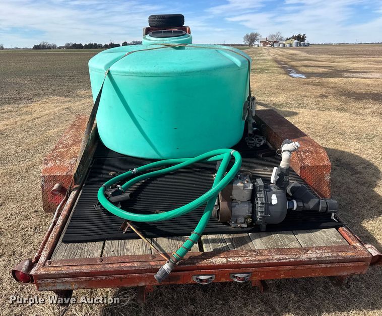 image for item ET1549 1977 Shop built equipment trailer