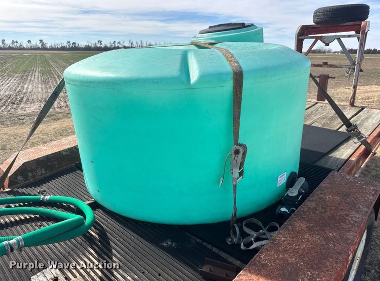 image for item ET1549 1977 Shop built equipment trailer