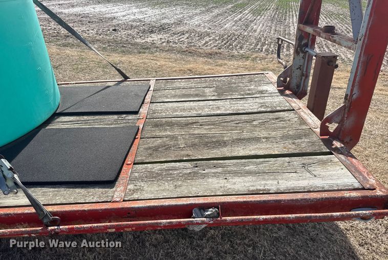 image for item ET1549 1977 Shop built equipment trailer