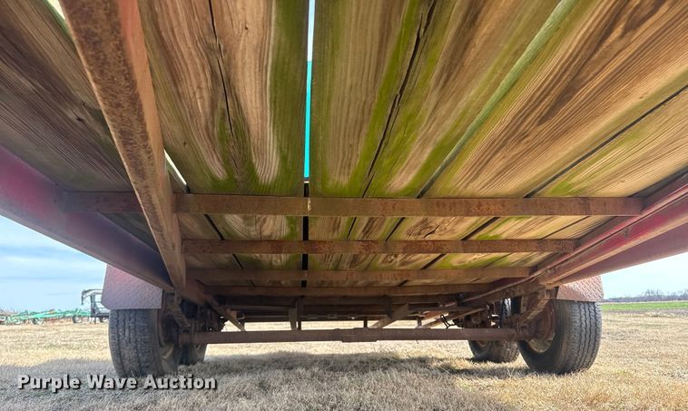 image for item ET1549 1977 Shop built equipment trailer