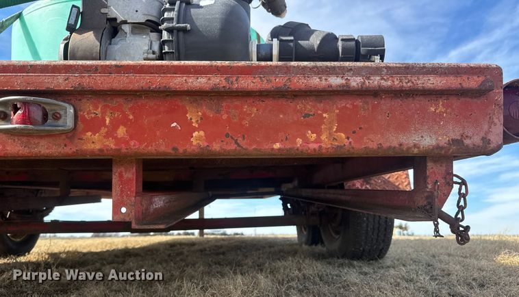 image for item ET1549 1977 Shop built equipment trailer