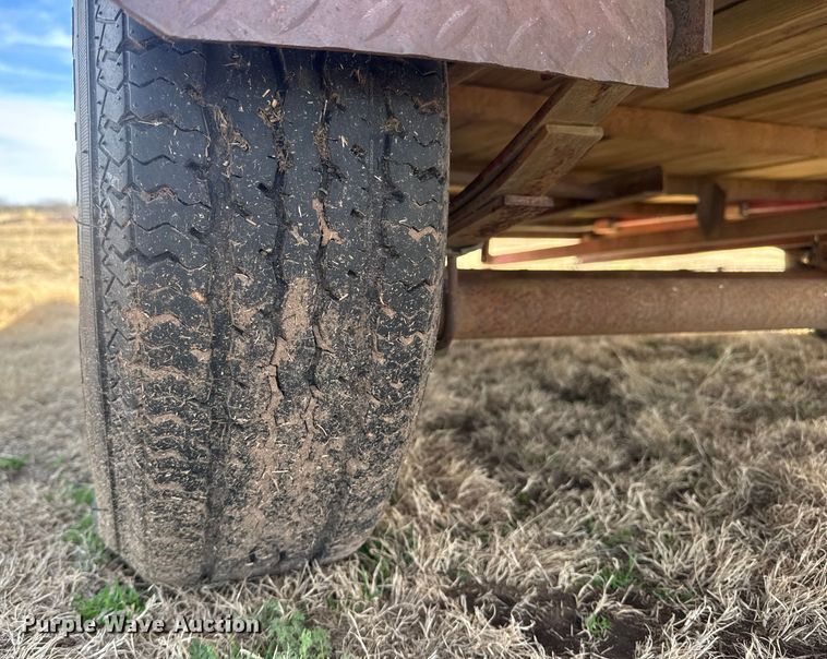 image for item ET1549 1977 Shop built equipment trailer