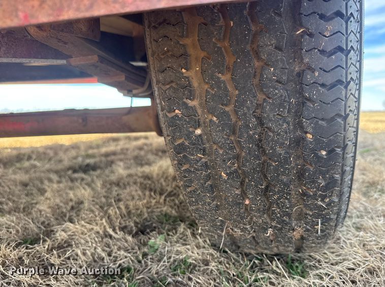 image for item ET1549 1977 Shop built equipment trailer