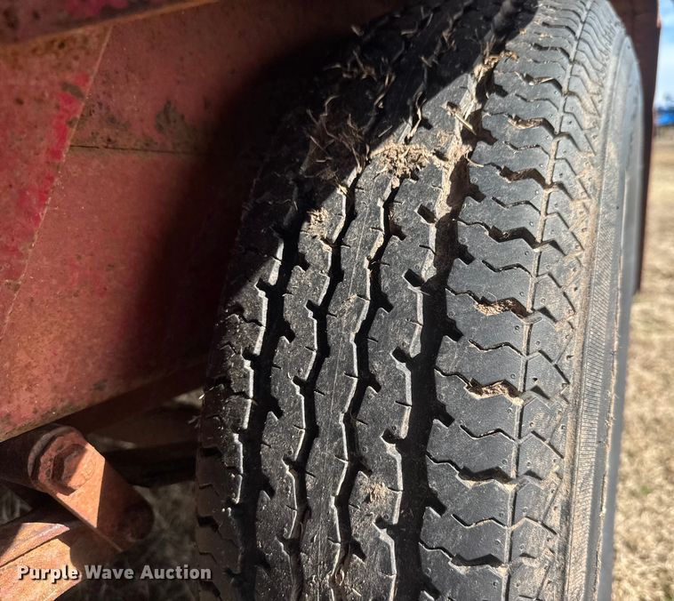 image for item ET1549 1977 Shop built equipment trailer