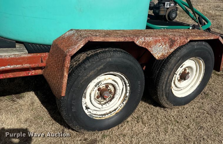 image for item ET1549 1977 Shop built equipment trailer