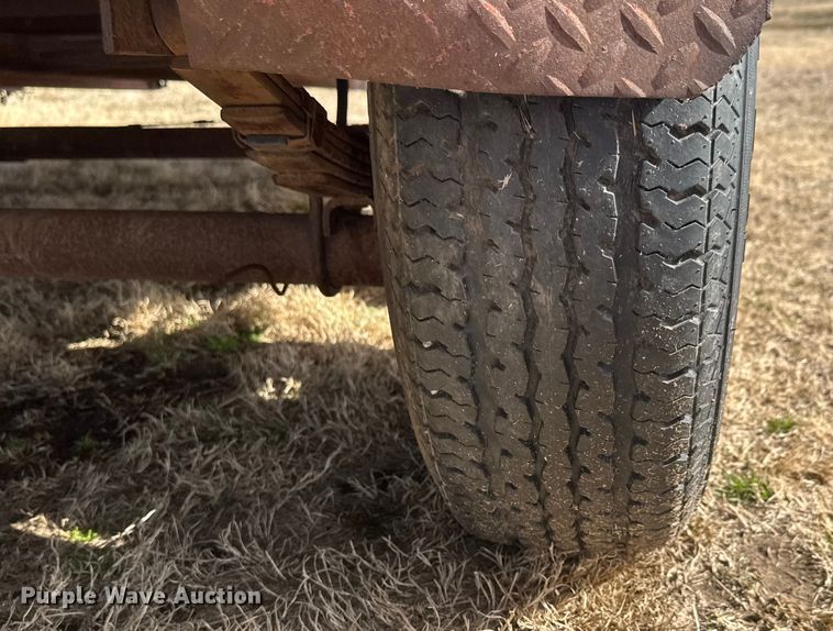 image for item ET1549 1977 Shop built equipment trailer