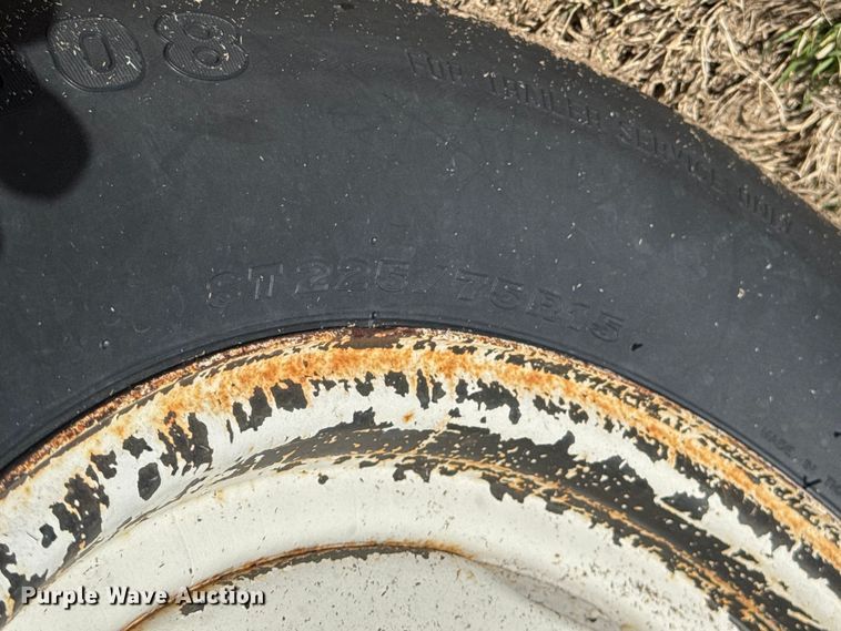 image for item ET1549 1977 Shop built equipment trailer