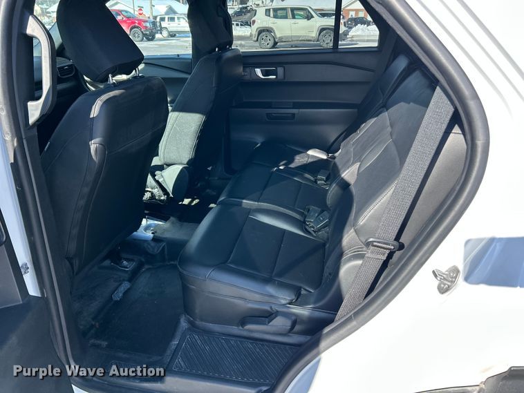 image for item ET6920 2022 Ford Explorer Police Interceptor SUV