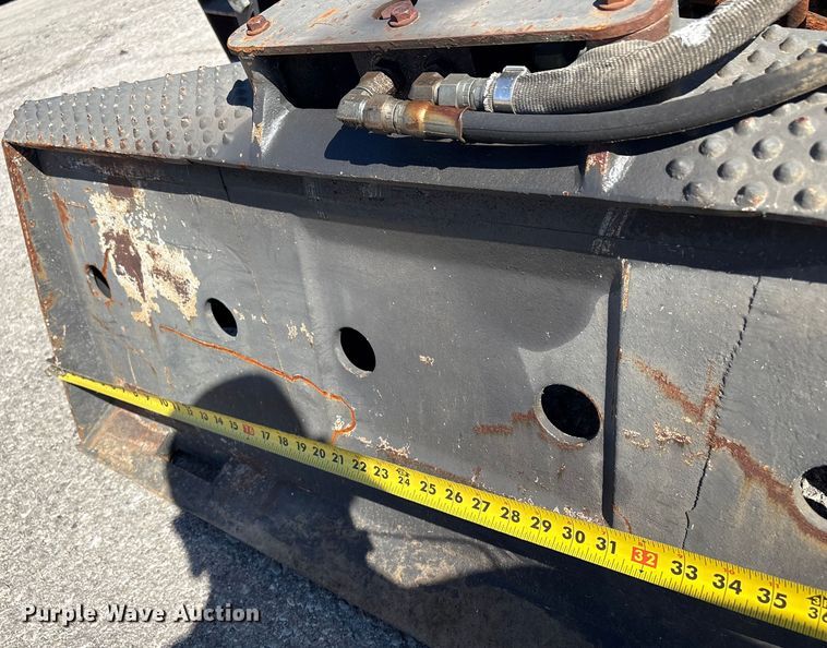 image for item EU4054 ASV Posi-Tool skid steer dozer blade