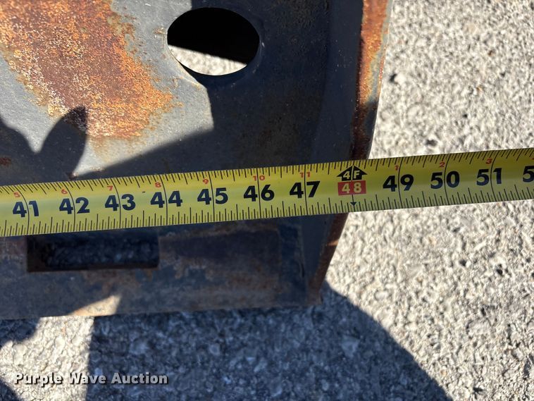 image for item EU4054 ASV Posi-Tool skid steer dozer blade