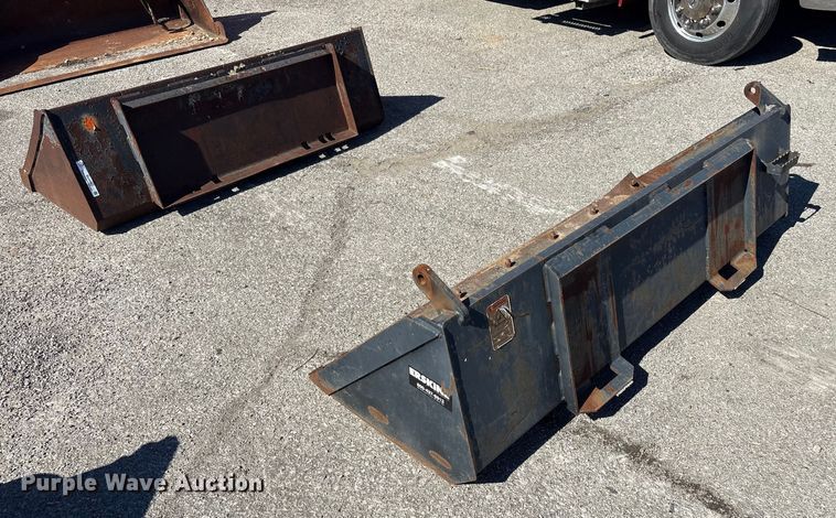 image for item EU4055 (2) skid steer buckets