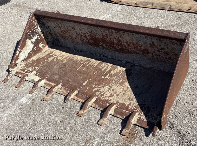 image for item EU4055 (2) skid steer buckets