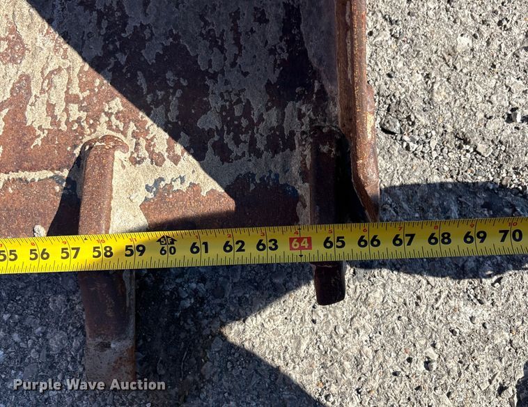 image for item EU4055 (2) skid steer buckets