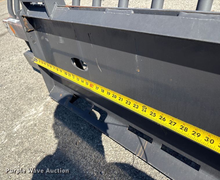 image for item EU4058 2016 Paladin 16503 skid steer rock bucket