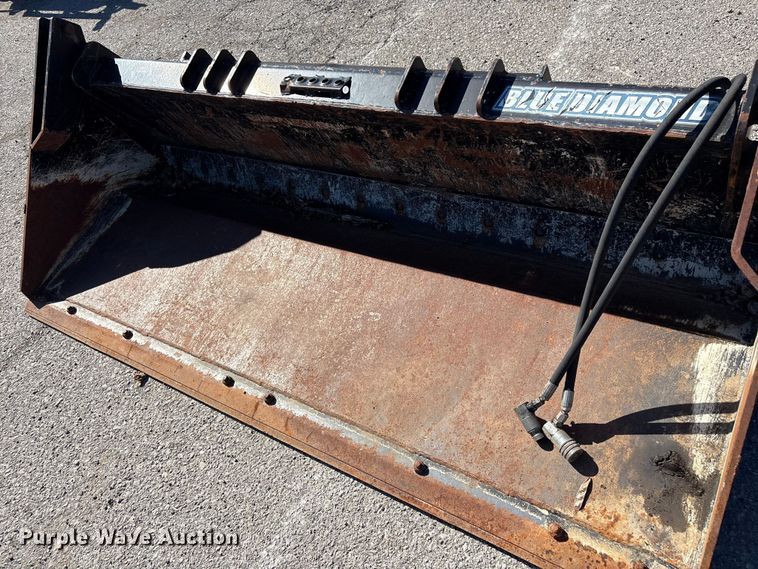 image for item EU4059 Blue Diamond 108795 four-in-one skid steer bucket